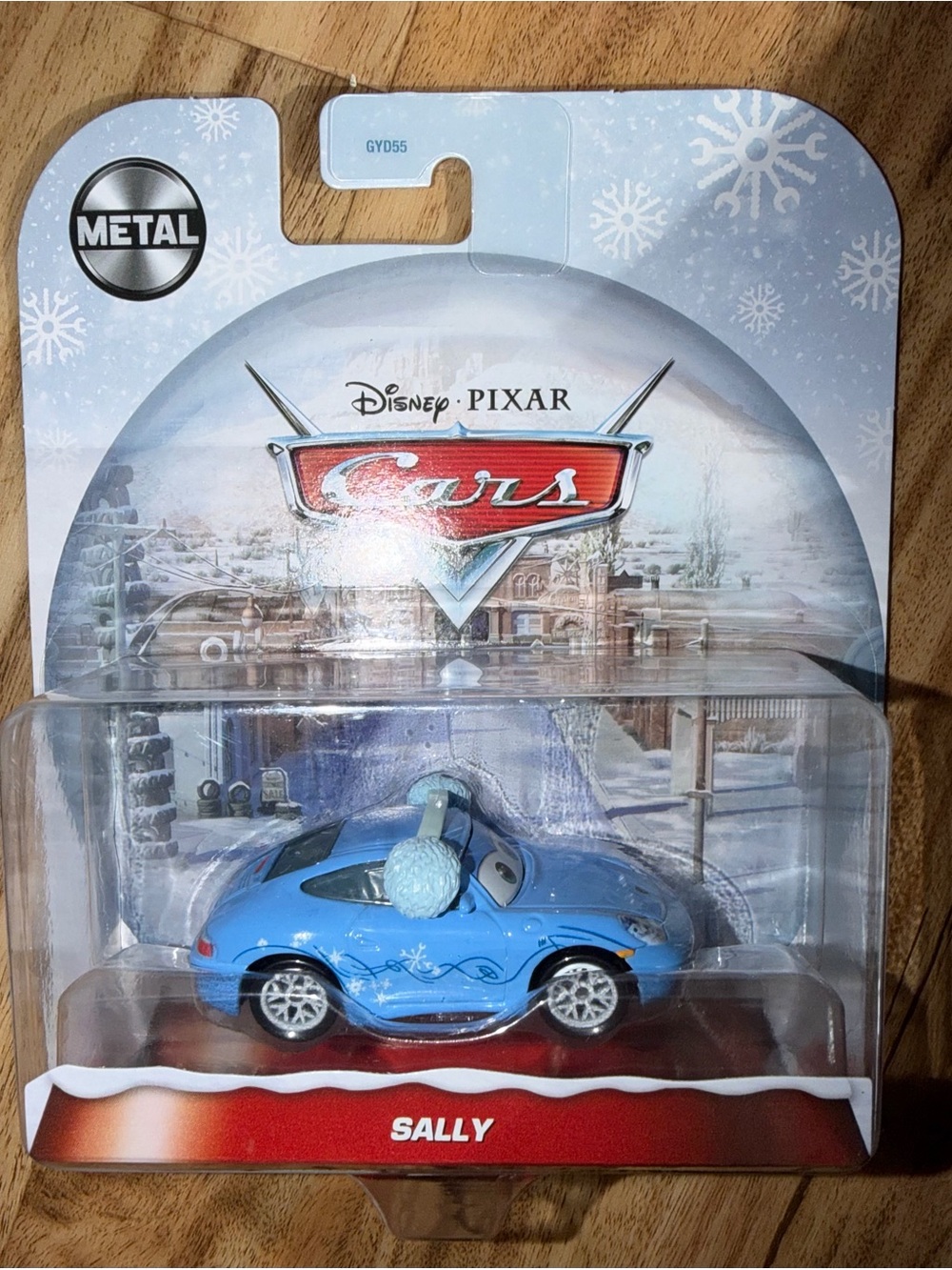 Disney Cars Sally Die-Cast Toy - Light Blue with Winter Accents